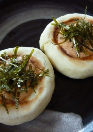 発酵なし！巻き巻き明太マヨパン-レシピのメイン写真