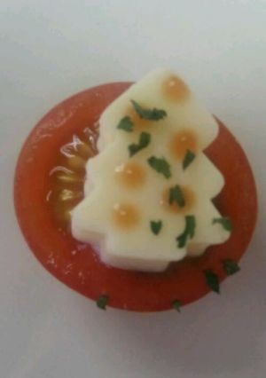 ミニクリスマスツリー-レシピのメイン写真