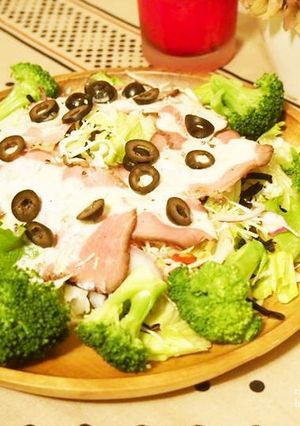 チーズドレッシング(シーザーサラダ風)-レシピのメイン写真