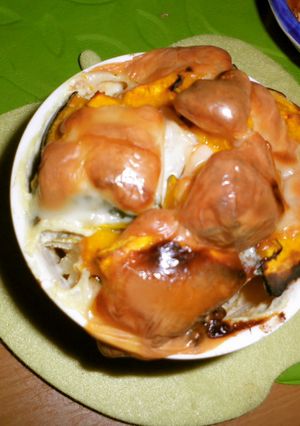 ホットミルクであつあつグラタン♪-レシピのメイン写真