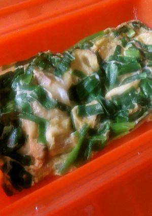 お麩de。ほっとみるくニラ玉～-レシピのメイン写真