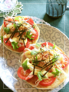 醤油麹・トマト・玉葱のトースト-レシピのメイン写真