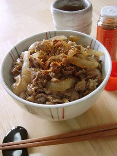 10分で作る牛丼。-レシピのメイン写真