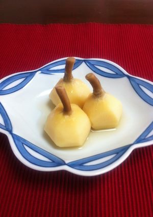 くわいの煮物-レシピのメイン写真