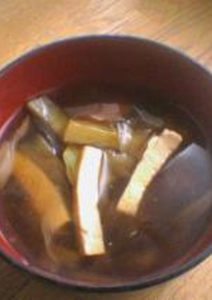 ★ナスと豆腐のとろみ汁★-レシピのメイン写真