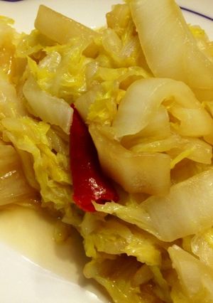 白菜ピリ辛甘酸っぱ炒め煮-レシピのメイン写真