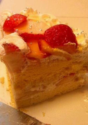 スポンジ美味！基本イチゴのショートケーキ-レシピのメイン写真