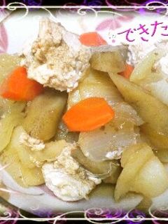 鶏ミンチの肉じゃがごぼう♡-レシピのメイン写真