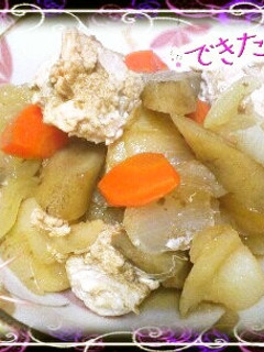 鶏ミンチの肉じゃがごぼう♡-レシピのメイン写真