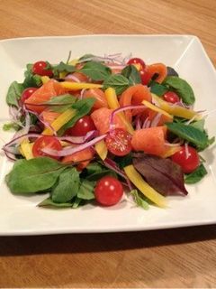 スモークサーモンサラダ-レシピのメイン写真