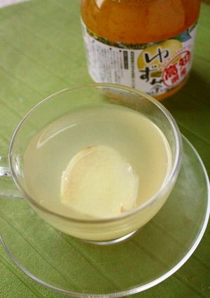 ゆず茶 に しょうが-レシピのメイン写真