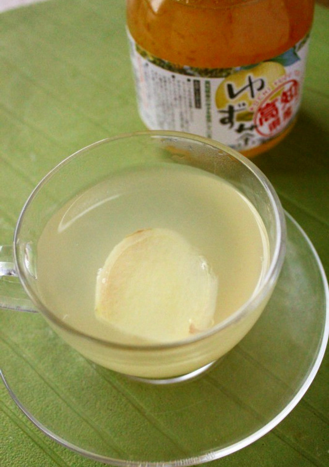 ゆず茶　に　しょうが-レシピのメイン写真