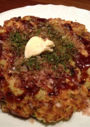 小麦粉でお好み焼き-レシピのメイン写真