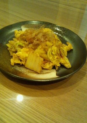 超簡単～白菜と卵の炒め物-レシピのメイン写真