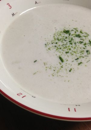 里芋煮から⭐ホットミルクスープ＆蒸し物-レシピのメイン写真
