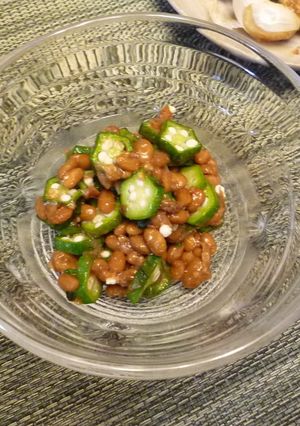 醤油麹deオクラと納豆の和えもの-レシピのメイン写真