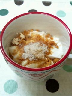 きな粉かけ豆乳ヨーグルト-レシピのメイン写真