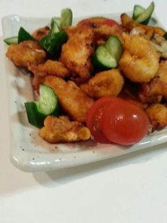 鶏むね肉のジューシー唐揚げ♪-レシピのメイン写真