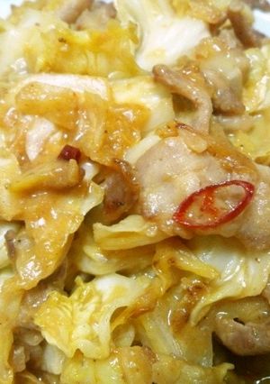 豚肉とキャベツの味噌炒め-レシピのメイン写真