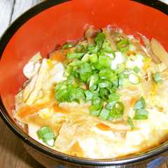 รูปของ キンピラゴボウで♪とろ～りチーズ丼