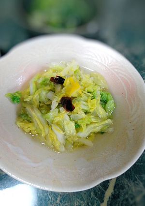 炒め白菜の酢の物-レシピのメイン写真