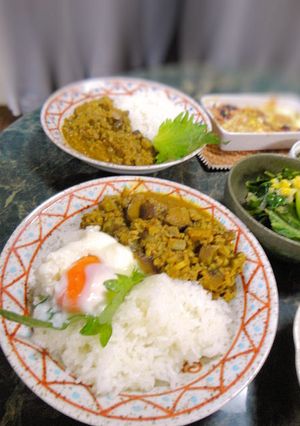 牛肉と牛蒡の和風味噌キーマカレー-レシピのメイン写真