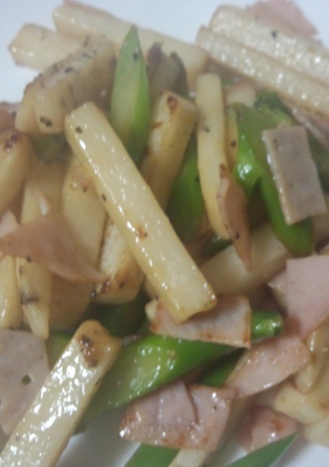 長芋の炒め物-レシピのメイン写真