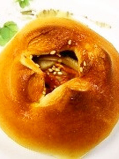 ミコばあばのきんぴらごぼうを入り米粉パン-レシピのメイン写真