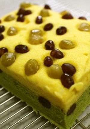 米粉で作る浮島　カラフル和菓子-レシピのメイン写真