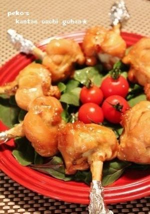 手羽元のチューリップでローストチキン☆-レシピのメイン写真
