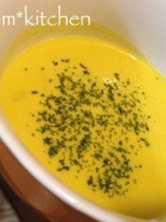 チーズで濃厚かぼちゃスープ♪-レシピのメイン写真