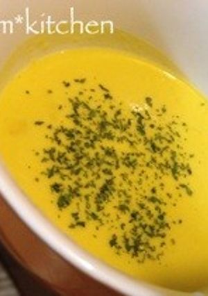 チーズで濃厚かぼちゃスープ♪-レシピのメイン写真