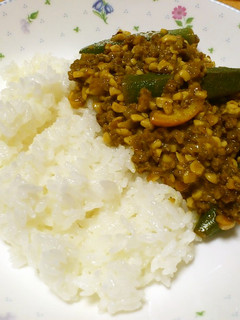 納豆入りサッパリカレー-レシピのメイン写真