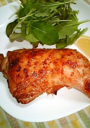 燻製風味調味料で炙り焼き風ローストチキン-レシピのメイン写真