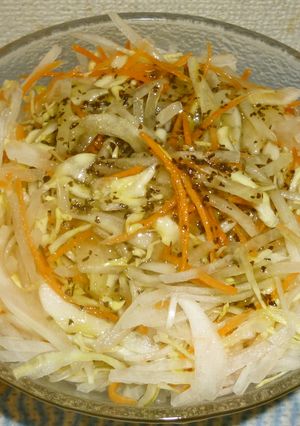 パパの野菜カルパッチョ②-レシピのメイン写真