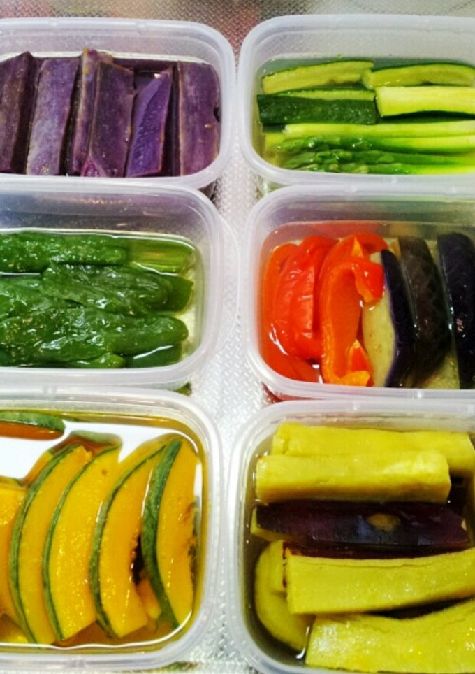 野菜の揚げ浸し-レシピのメイン写真