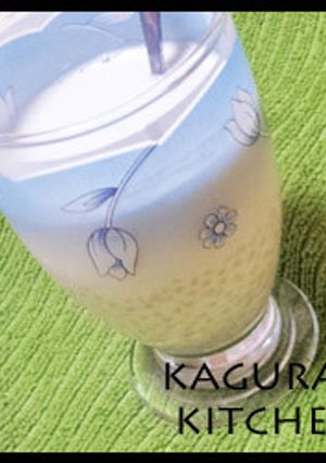 タピオカ入り豆乳ココナッツミルク-レシピのメイン写真