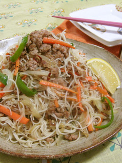 タイ料理 センミーパット(焼きビーフン)-レシピのメイン写真