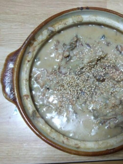 サバ缶で♡豆乳雑炊-レシピのメイン写真