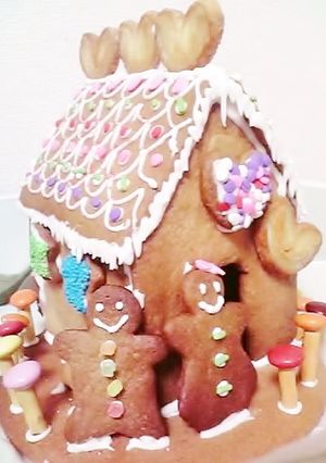 クッキーハウス☆お菓子の家☆クリスマス-レシピのメイン写真