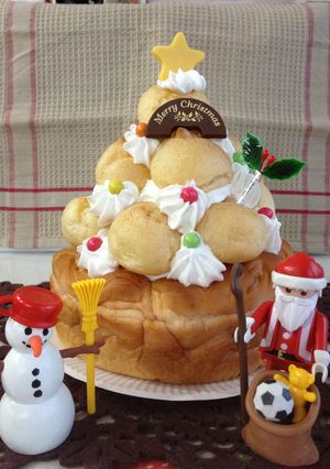 当日でも簡単Xmasツリ—ケーキ★-レシピのメイン写真