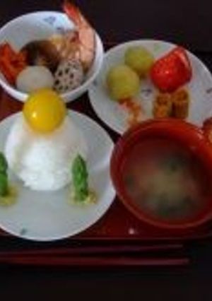 簡単おせち♪鏡もちごはん☆離乳食完了期-レシピのメイン写真