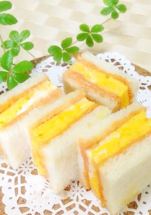 私のお気に入り♡喫茶店の卵サンド-レシピのメイン写真