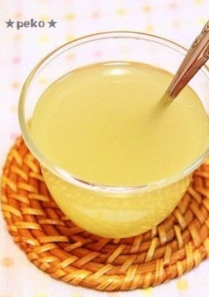 乳清で簡単ドリンク☆ホットはちみつレモン-レシピのメイン写真