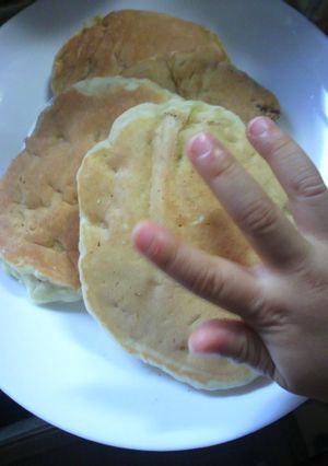 バナナのホットケーキ-レシピのメイン写真