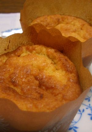 ☆柿の簡単カップケーキ☆-レシピのメイン写真