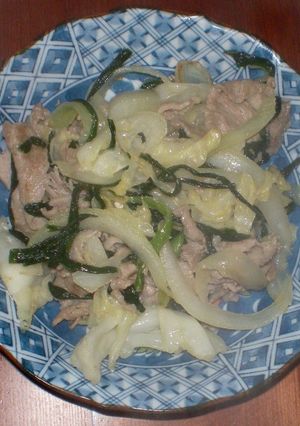 オーソドックスな肉野菜炒め-レシピのメイン写真