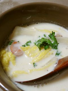 あったか豆乳スープ-レシピのメイン写真