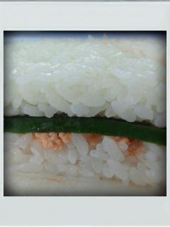 ■簡単お正月■鮭マヨ押し寿司お弁当ランチ-レシピのメイン写真