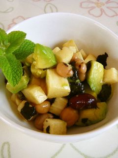 アボカドと長いもの豆サラダ-レシピのメイン写真